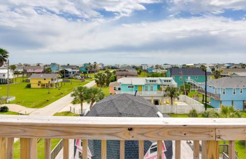 Rooftop Deck and Views! Pet-Friendly Galveston Home - Foto 24