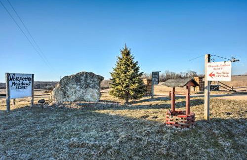 The Burgundy Cabin Iowa Retreat Pond and Fire Pit - Foto 24