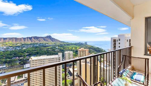 Diamond Head and Partial Ocean views with 2 Beds and Parking - Foto 4