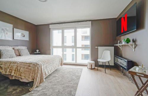 Le Bobibrown - Proche Métro 5 et tram, parking, résidence neuve - Foto 20