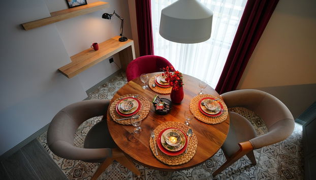 Essbereich im Zimmer