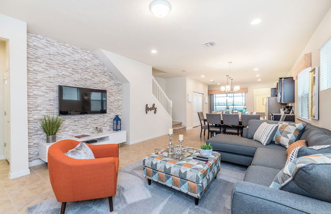 Large Villa W/private Pool & Game Room! Waterpark - Foto 28