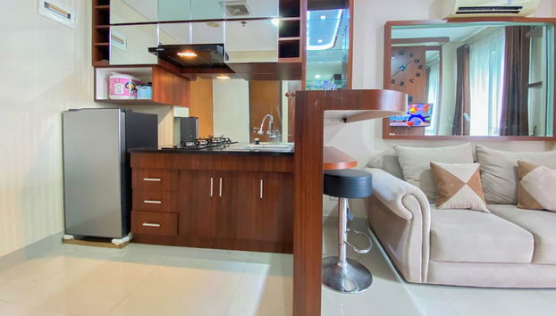 Wonderful And Homey 1Br Apartment Royal Olive Residence - Foto 5, Cocina privada