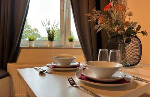 3-Zimmer Apartment für Monteure & Geschäftsreisende: Schnelles Internet - Foto 27