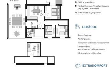 Blauer Stein 7a WH01 - Apartment 3 SZ, 5 Betten - Photo 2