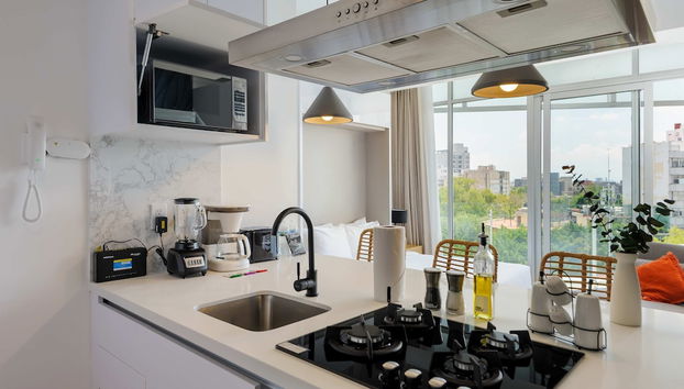 w Fantastic Loft w Perfect View in Roma Norte - Foto 4, Habitación