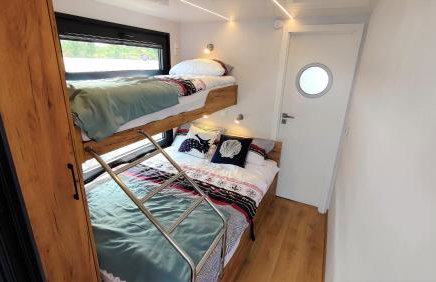 Houseboat Water King apartament pływający dom na wodzie łódź Hausboot 7 os - Foto 14