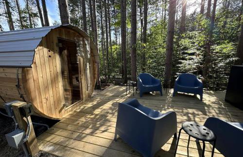 Luxury Private Dome with Spa and Fire Pit in Benzonia, Michigan - Foto 6