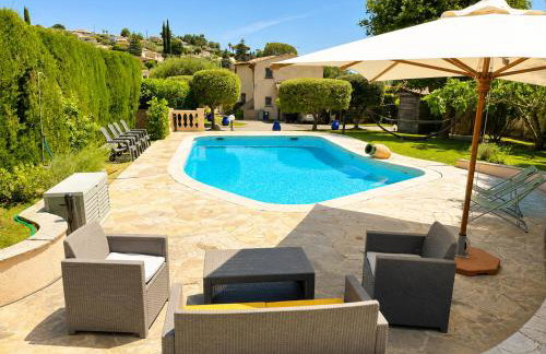 Les Jarres Bleues - Haut de Villa Jardin & Piscine privée - Foto 3