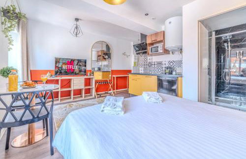 Lys Roanne centre-ville - Clim & Parking - Foto 7