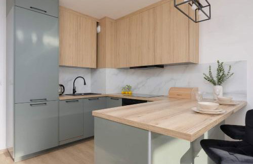 Stylish Apartment Habicha with Air Conditioning and Underground Parking by Noclegi Renters - Foto 12