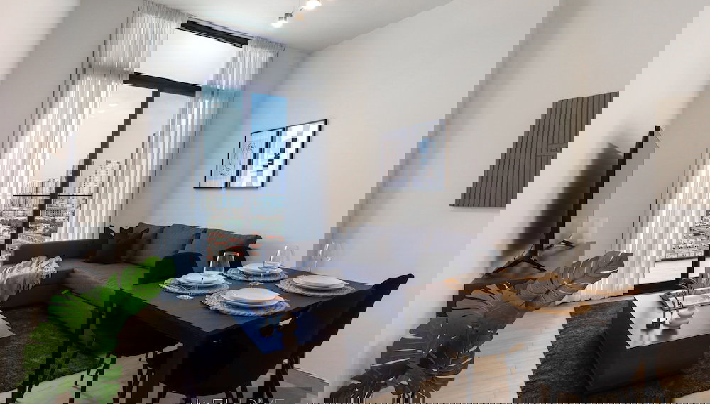 WelHome - Dubai Delight: Luxe Living 1BR at Binghatti Luna - Foto 1, Imagen principal