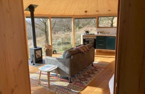 Craigmaddie Muir Roundhouse with Hot Tub Romantic, Luxury, Rural Stay for 2 Near Milngavie - Foto 16