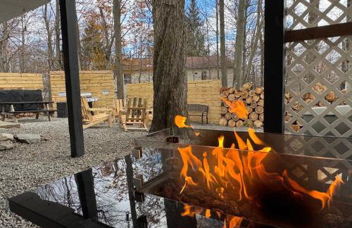 Casa Rosado @ Pocono II by Lake Hot Tub Camelback - Foto 22