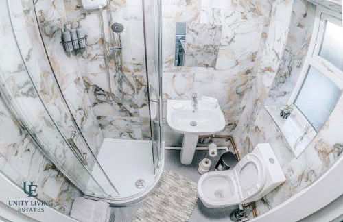 The Royal Suite 1BR Apartment Near Etihad Stadium & Coop Live - Foto 23