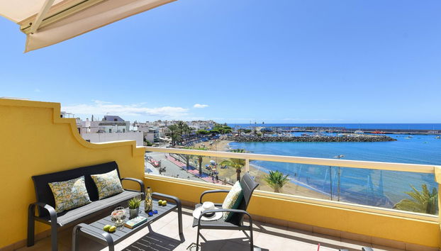 Maranuelas Beachfront 305 FP by VillaGranCanaria - Foto 2, Terrace