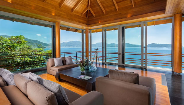 Zona de estar del vestíbulo