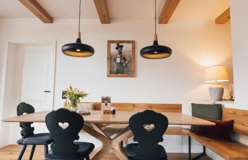 Die Watzmannsuite - Familienfreundliche Ferienwohnung in historischer Villa mit Kamin, Infrarotsauna, Balkon, Garten, nur 10 Gehminuten ins Zentrum von Berchtesgaden - Foto 54