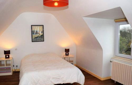 Maison bretonne avec cour fleurie, WIFI et vélos à 1,4 km des plages à Trébeurden - FR-1-368-71 - Foto 4