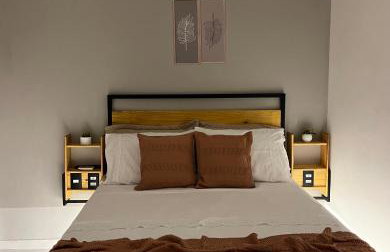 Flat com ar e varanda com linda vista para o Ibituruna, Wi-Fi - Véu de Noiva 204 - Foto 1