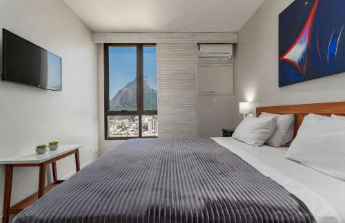 (1806) A 150 Metros da Praia do Leblon com Academia, Arrumação Diária, Vista Mar e Vista para o Cristo - Photo 18