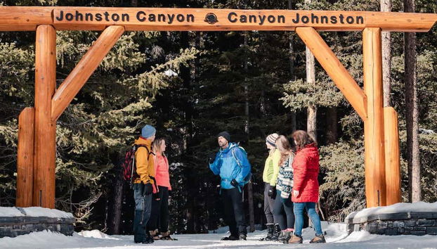 Excursión a las cascadas congeladas del Cañón Johnston - Foto 2