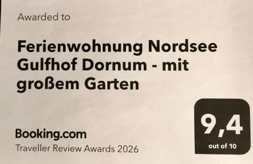 Ferienwohnung 1 Nordsee Gulfhof Dornum - mit großem Garten - Foto 25