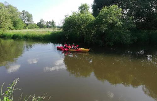 Agroturystyka domki nad rzeką Bałtów kajaki rowery klima basen ryby full - Foto 26