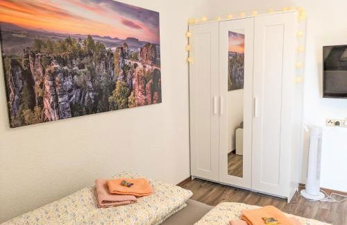 B6 - Urlaubsmagie - Inmitten der Sächsischen Schweiz mit Balkon mit Ausblick auf die Sandsteine - Foto 9