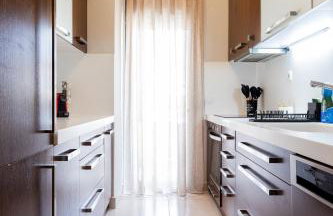 Spacious 3-bedroom apartment with WiFi, AC in charming Kalamaria - mountain view - Foto 51