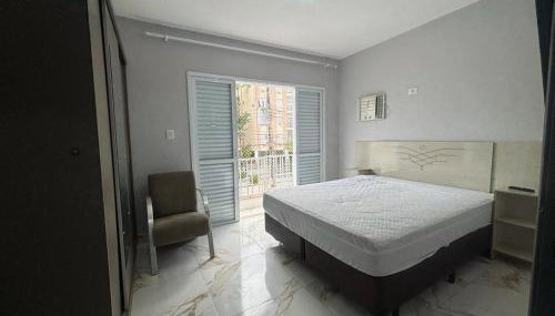 Apartamento com Estacionamento, Wi-Fi, Ar condicionado a 300 metros da Praia da Enseada no Guarujá. - Foto 5