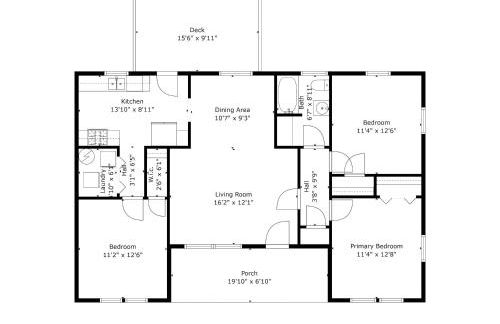 3 bedroom 1 bath WiFi Large back yard with BBQ pit - Foto 22