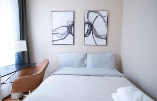 Sunlit 2BR Central Park North elevator & laundry - Foto 11