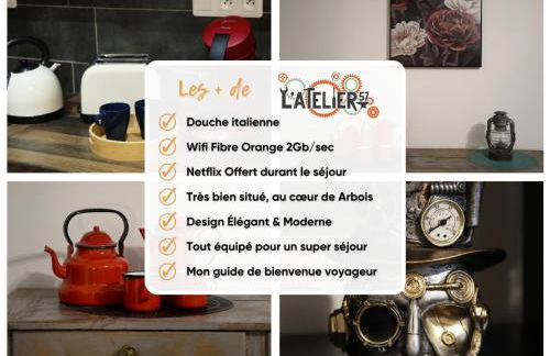 L'Atelier 57 - Votre meublé authentique ! - Foto 19
