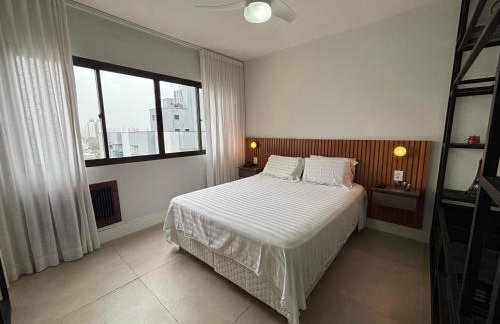 ENB1129 Flat Super Moderno com AC no Centro de SBC - Foto 29