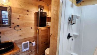 Wooden Chic Cabin Fully Stocked near Tappan Lake in Ohio - Foto 4