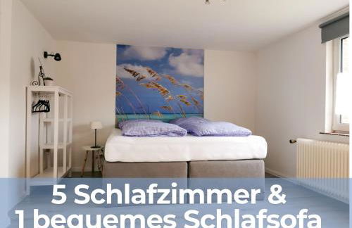 Smittshörn 3 - Nordsee Ferienhaus für Gruppen und Familien mit eingezäunten Garten - Foto 10