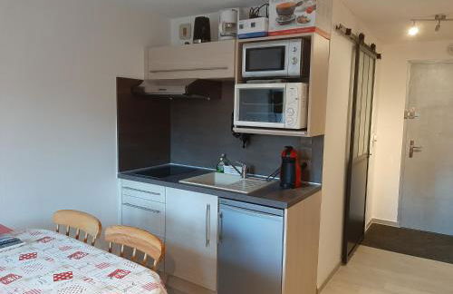 Studio rénové, calme avec Terrasse S-O, prestations de qualité - Résidence Les Adraits - Foto 5