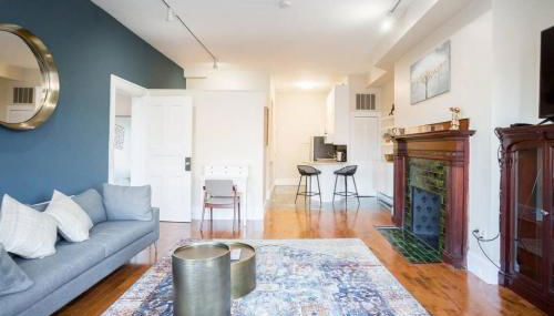 Classic furnished 1BR in Fenway in Brownstone Bldg - Foto 3