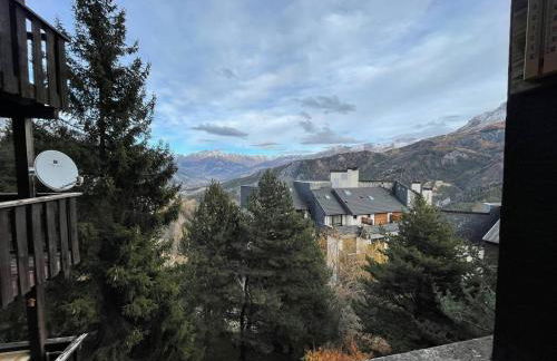 Charmant appartement rénové à Pra-Loup 1500, balcon vue montagne, 4 pers - FR-1-165A-208 - Foto 12