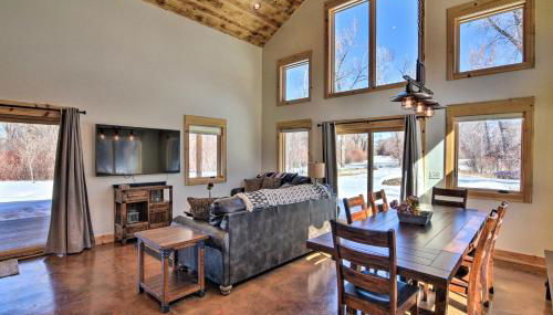 Riverfront Home with BBQ 2 Mi to Downtown Gunnison! - Foto 4
