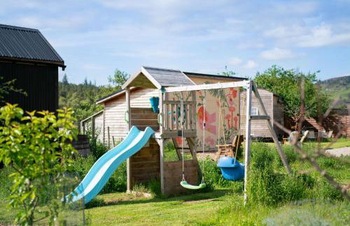 Ailsa- Enchanting Tiny House with wood burner and hot tub in Cairngorms - Foto 30