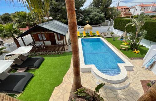 Villa las palmeras bonita casa con piscina privada - Foto 29