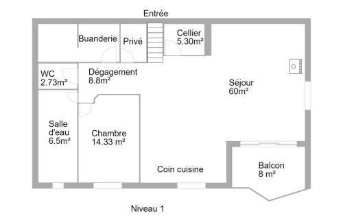 Gîte L'Hirondelle, 2/4 personnes à Oultet - Foto 14