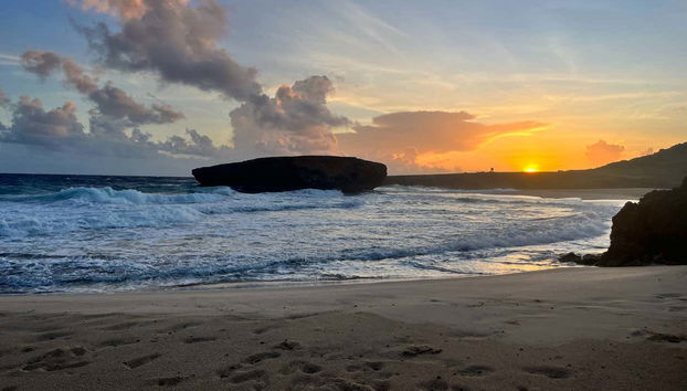 Lever de soleil au Parc d'Arikok