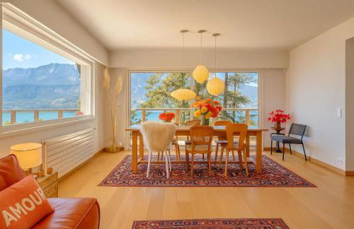 Villa ACMÉ 200 m du lac d'Annecy avec Piscine et Jacuzzi 14 personnes - Foto 4