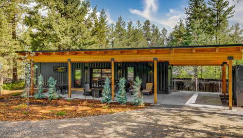 Two Pines - Unique container home w/hot tub - Downtown - Trailer Parking - Pet friendly - Foto 3