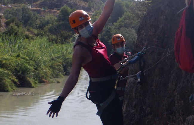 Via ferrata du canyon d'Almadenes - Photo 6