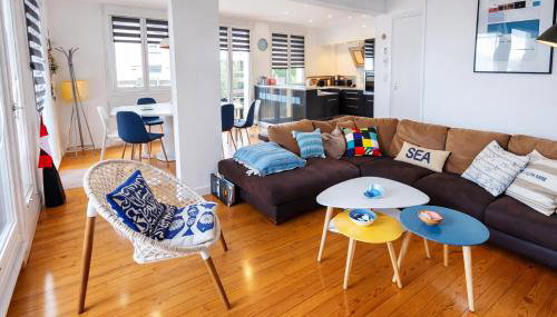 Maison face à la mer avec la Plage à 50 m & Parking privé - Foto 2