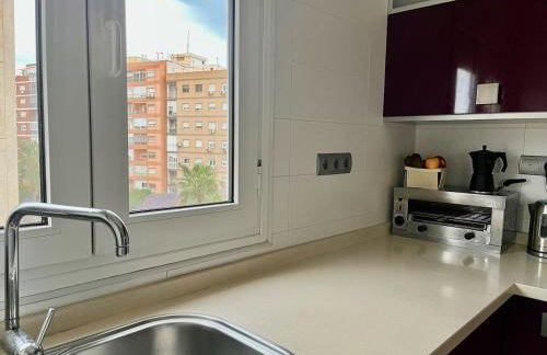 Apartamento 110m - Vistas Rambla - AC - WiFi - Parking - Centro - Foto 11